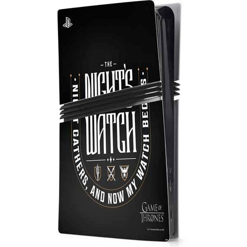 Game of Thrones: The Nights Watch PS5 Pro Console Skin